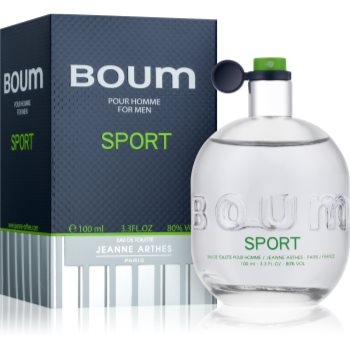 Jeanne Arthes Boum Sport Eau de Toilette pentru bărbați - imagine 3